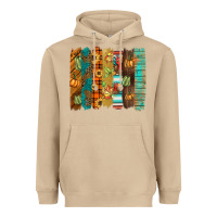 Mushroom thanksgiving brushstroke Heavyweight Hoodie - BarkalooDesign