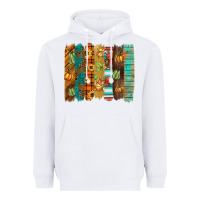 White thanksgiving brushstroke Heavyweight Hoodie - BarkalooDesign