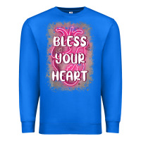 True Royal bless your heart Premium Sweatshirt - MaliasSmallBusiness