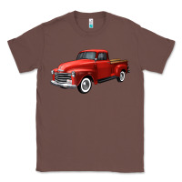 Chestnut western red truck right 34 view Classic Tee - FaDigitalArtStudio