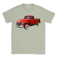 Matcha western red truck right 34 view Classic Tee - FaDigitalArtStudio
