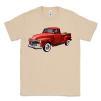 Mushroom western red truck right 34 view Classic Tee - FaDigitalArtStudio
