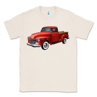Natural western red truck right 34 view Classic Tee - FaDigitalArtStudio