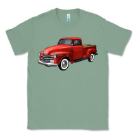 Sage western red truck right 34 view Classic Tee - FaDigitalArtStudio