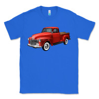 True Royal western red truck right 34 view Classic Tee - FaDigitalArtStudio