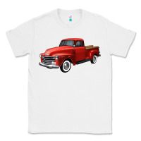 White western red truck right 34 view Classic Tee - FaDigitalArtStudio