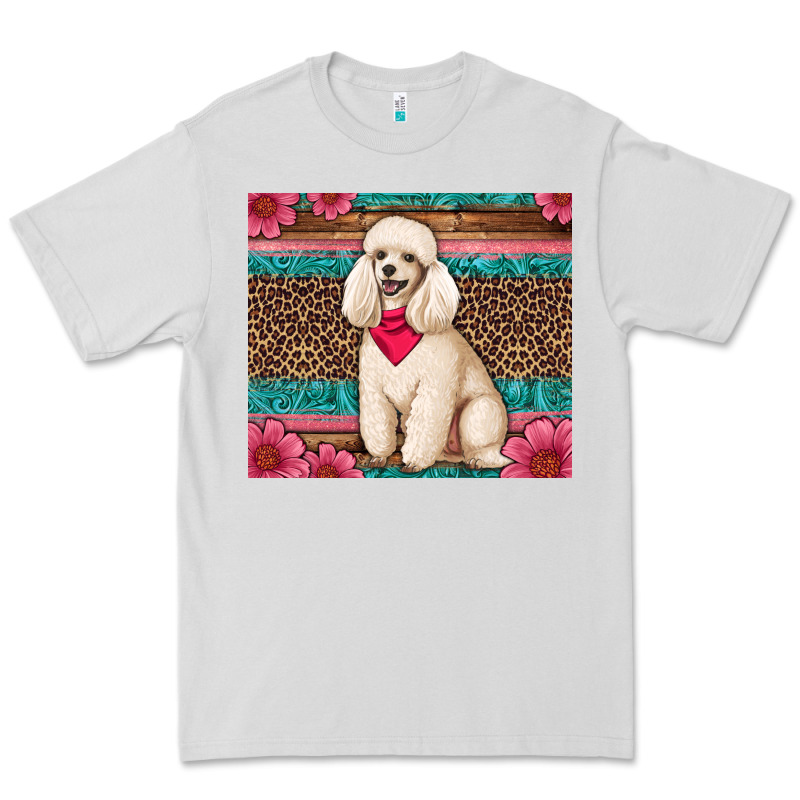 Standart Poodle Floral Premium Tee by Artiststas | Teevron