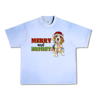 Grape Ice merry and bright beagle Urban Heavy Tee - RanaPortraitStore