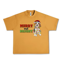 Peanut Butter merry and bright beagle Urban Heavy Tee - RanaPortraitStore
