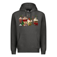 Charcoal Heather lumberjack coffee Premium Hoodie - MaliasSmallBusiness