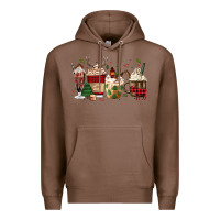 Chestnut lumberjack coffee Premium Hoodie - MaliasSmallBusiness