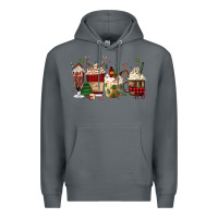 Rock lumberjack coffee Premium Hoodie - MaliasSmallBusiness