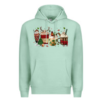 Seafoam lumberjack coffee Premium Hoodie - MaliasSmallBusiness