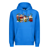 True Royal lumberjack coffee Premium Hoodie - MaliasSmallBusiness