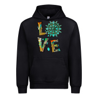 Black love with gemstone Urban Hoodie - Artiststas