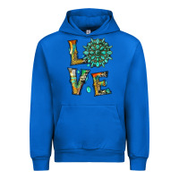 Cobalt love with gemstone Urban Hoodie - Artiststas