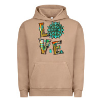 Pigment Burro love with gemstone Urban Hoodie - Artiststas