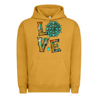 Pigment Peanut Butter love with gemstone Urban Hoodie - Artiststas