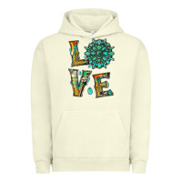 Pigment Pistachio love with gemstone Urban Hoodie - Artiststas
