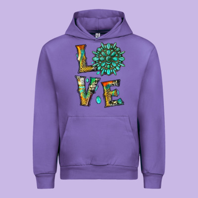 Love With Gemstone Urban Hoodie Designed By Artiststas