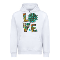 White love with gemstone Urban Hoodie - Artiststas