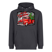 Smoke merry christmas red truck christmas trees Heavyweight Hoodie - Jasminsmagicworld