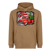 Toasted Coconut merry christmas red truck christmas trees Heavyweight Hoodie - Jasminsmagicworld