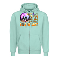 Seafoam my crystal ball says you are full of shit Zipper Hoodie - BundleAndBundleShop