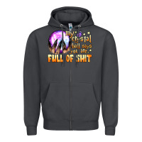 Smoke my crystal ball says you are full of shit Zipper Hoodie - BundleAndBundleShop