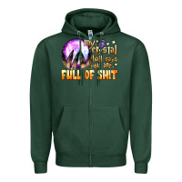 Sports Green my crystal ball says you are full of shit Zipper Hoodie - BundleAndBundleShop