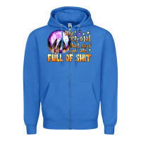 True Royal my crystal ball says you are full of shit Zipper Hoodie - BundleAndBundleShop