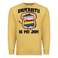 Antique Gold diversity is my jam Premium Sweatshirt - MaliasSmallBusiness