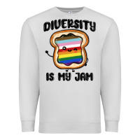 Dove Grey diversity is my jam Premium Sweatshirt - MaliasSmallBusiness