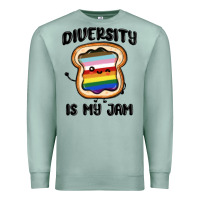 Seafoam diversity is my jam Premium Sweatshirt - MaliasSmallBusiness