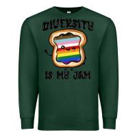 Sports Green diversity is my jam Premium Sweatshirt - MaliasSmallBusiness