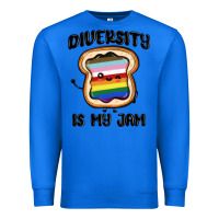 True Royal diversity is my jam Premium Sweatshirt - MaliasSmallBusiness