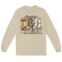 Mushroom happy 100 day of school american football baseball Long Sleeve Tee - RacoonDesign