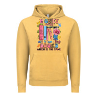 Vintage Mustard money can't buy happiness but it can buy books whi Vintage Hoodie - JahusDesignShop