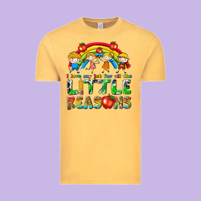 I Love My Job For All The Little Reasons Vintage Tee Designed By Texasbilliewilder