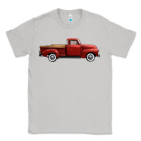 Moon Dust western red truck right side view Classic Tee - FaDigitalArtStudio