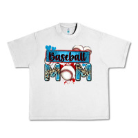 Lunar Rock baseball mom with leopard Urban Heavy Tee - Zillion Design Studio
