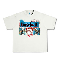 Baseball Mom With Leopard Urban Heavy Tee | Teevron