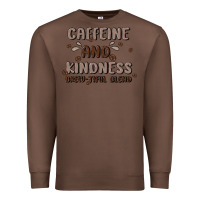 Chestnut caffeine & kindness Premium Sweatshirt - MaliasSmallBusiness