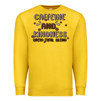 Lemon caffeine & kindness Premium Sweatshirt - MaliasSmallBusiness