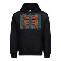 Black sunflower serape brush stroke Urban Hoodie - Artiststas