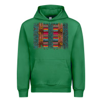 Emerald sunflower serape brush stroke Urban Hoodie - Artiststas