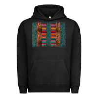 Pigment Black sunflower serape brush stroke Urban Hoodie - Artiststas