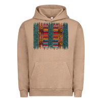 Pigment Burro sunflower serape brush stroke Urban Hoodie - Artiststas