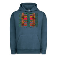 Pigment Midnight Navy sunflower serape brush stroke Urban Hoodie - Artiststas