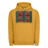Pigment Peanut Butter sunflower serape brush stroke Urban Hoodie - Artiststas